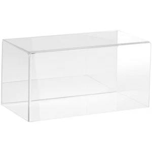Plymor Clear Acrylic Display Case w/ No Base (Mirror Back), 10" W x 5" D x 5" H - Picture 1 of 1