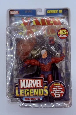 Figura de acción Magneto Toy Biz 2002 Marvel Legends Serie III (3) Foto 1 de 3