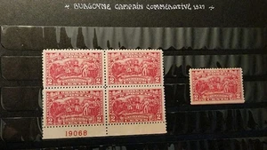 Scott#644 Burgoyne Campaign-1927- MNH OG -Plate#Block Of 4 + 1 Stamps-US - Picture 1 of 1