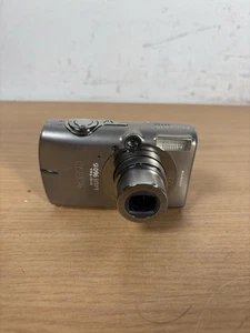 Canon IXUS 960 IS Compact Digital Camera 12.1MP Silver 512mb SD Card - Picture 1 of 14
