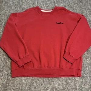 Vintage Rare Neiman Marcus Anvil Athletic Crewneck Sweatshirt XL Red Black USA - Picture 1 of 6