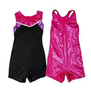 Balera Metallic Dance Biketard Bundle Size MC - Picture 1 of 8