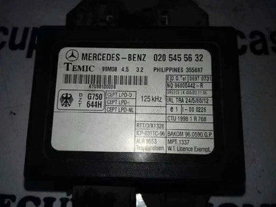 0205455632 MODULO ELETTRONICO / 164356 PER MERCEDES-BENZ VITO W638 CAJA CERRAD - Immagine 1 di 4