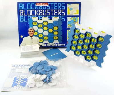 Vintage Blockbusters Board Game  1982 Waddingtons Complete - Image 1 of 4