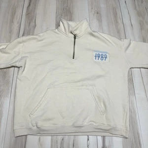 Taylor Swift 1989 We Found Wonderland Quarter Zip Pullover Size M Tour Merch - Picture 1 of 7