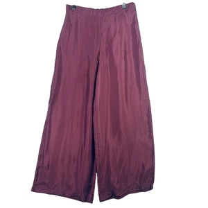 Athleta Calm Cool Wide Leg Hose M Mauve Lounge Bequem Stretch Reisehose - Bild 1 von 10