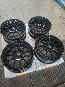 4 CERCHI IN LEGA MAK NTT 7x17 ET35 4x100 NERO BLACK PER FIAT OPEL RENAULT ALFA - Imagen 1 de 6