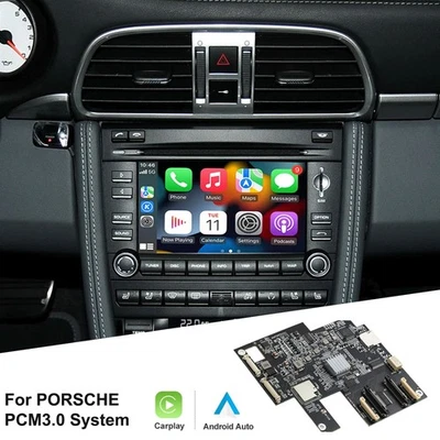 Wireless CarPlay Android Auto Retrofit for Porsche 987 Cayman 2009-2012 PCM 3.0 Foto 1 de 4