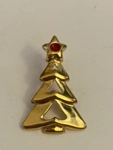 Christmas Tree Lapel Pin P60 - Picture 1 of 4