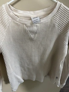 Camicia donna The North Face maglia waffle termica piccola nuova senza etichette - Foto 1 di 6