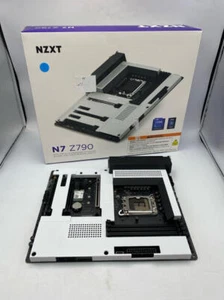 NZXT N7 Z790 ATX Gaming Motherboard - Intel Z790, WiFi 6E, Bluetooth, White - Picture 1 of 12