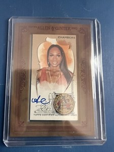 2023 Topps Allen & Ginter Ari Chambers Auto Framed Mini  Basketball Reporter