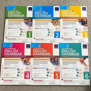 NEW 6 X SAP Education Learning English Grammar Workbook Grade 1-6 - Picture 1 of 2