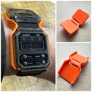 Alien Samani E125 3D Printed Casio Watch Prop Casio A100 F100 READ DESCRIPTION - Picture 1 of 6
