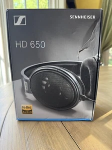 Sennheiser HD-650 Wired Audiophile Hi-Res Open Ear Headphones - Grey LNIB - Picture 1 of 7