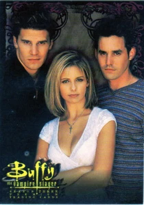 Buffy the Vampire Slayer S3 SD-1999 Angel Buffy Xander San Diego Comic Con Card - Picture 1 of 2