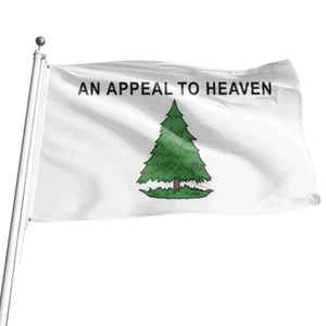 Washington's Cruisers An Appeal to Heaven 3x5 Flag 3'x5' Flag 100D GROMMETS - Picture 1 of 1