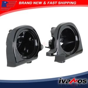 6.5"Speaker Pods Box Lower Fairing Vented For Touring Gilde Road King 1994-2013 - Picture 1 of 13