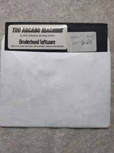The Arcade Machine Broderbund Software Apple II 5,25" Floppy - Imagen 1 de 2