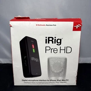 iRig Pre HD Digital Microphone Interface For iPhone, iPad , Mac/ Pc - Picture 1 of 8