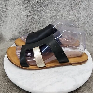 Emu Australia Damenschuhe Größe 9 schwarze Leder-Slipper * guter Zustand * - Bild 1 von 12