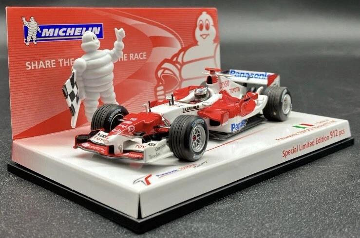 Miniz-F1 TOYOTA TF102 完動品　ピットクルー付 Miniz-F1 TOYOTA TF102 完動品 ピットクルー付 - メルカリ