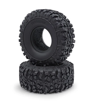 114mm Gummireifen Crawler Reifen Mud 1.9 Tires für 1/10 RC Axial SCX10 TRX4 etc - Bild 1 von 4