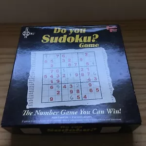University Games Sudoku World Do You Sudoku? Game Multiplayer With Box 01512 - Picture 1 of 4