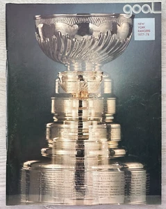 GOAL Magazine 1977-1978 New York Rangers - Picture 1 of 2