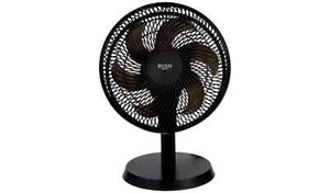 Bush 12" 3 Geschwindigkeiten oszillierender neigbarer verstellbarer Schreibtischventilator - mattschwarz 7082588 - Bild 1 von 4