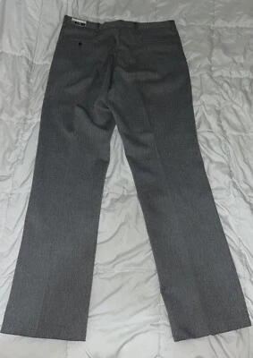 Pantalones Blair Vintage Espiga Tweed Gris Talla 37 Hombres Años 80 NUEVO Oficina Negocios Foto 1 de 4