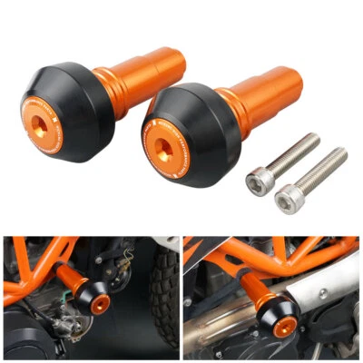 NICECNC Crash Mushrooms Frame Sliders Protectors For KTM 690 ENDURO SMC /R 08-24 - Image 1 of 4