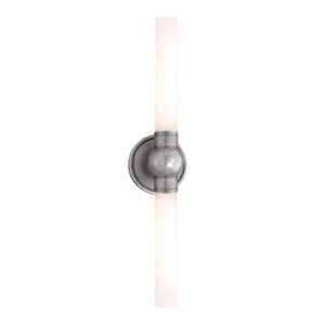 Hudson Valley Lighting 822-SN Cornwall 2 Light 5" Wide Bath Bar, Satin Nickel - Picture 1 of 2