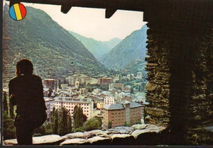 ANTIGUA POSTAL ENCAMP DESDE SANT ROMA ANDORRA POSTCARD POSTKARTE CC01537 - Picture 1 of 1