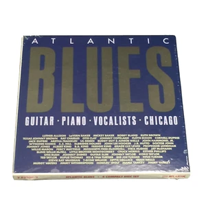 1991 Atlantic Blues 4 CD Set Various Artists Guitar Piano Vocalists Chicago NEW - Imagen 1 de 7