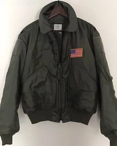 Chaqueta de Vuelo Valley Apparel CWU-45/P Talla LG Clima Frío Resistente al Fuego Volantes - Imagen 1 de 9