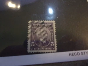 Canada Used, 1927 Issue, Scott #144, 5 Cent Sir Wilfred Laurier, Violet - Picture 1 of 1