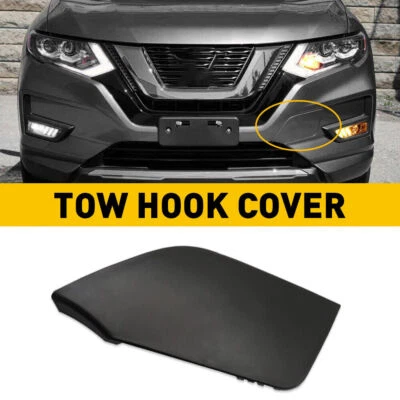 Fit Nissan Rogue 2017-2020 Front Bumper Tow Hook Cap Cover Eye Access New - Image 1 of 4
