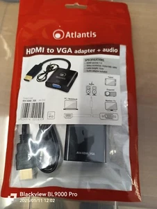 Atlantis Adattatore da HDMI a VGA - A04-HDMI_VGA - Foto 1 di 1