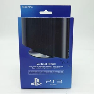 PS3 Official VERTICAL STAND Black SONY Playstation 3 CECH-ZST1 For CECH4000 READ - Picture 1 of 15