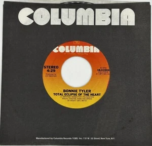 Bonnie Tyler-Total Eclipse Of The Heart/Straight From The Heart 45RPM Excellent - Picture 1 of 4