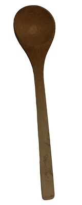 The Pampered Chef Wooden Spoon 10 Inch Bamboo Brown - Image 1 of 4
