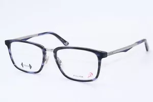 NEW POLICE BLACKBIRD TI 2 VPL 684 COL.9N4M HAVANA AUTHENTIC EYEGLASSES 52-18 - Picture 1 of 3