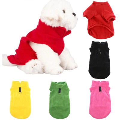 Ropa para mascotas Suéter Abrigo Jersey Cálido Cachorro Perro Gato Invierno Chaleco Ropa Ropa Foto 1 de 4