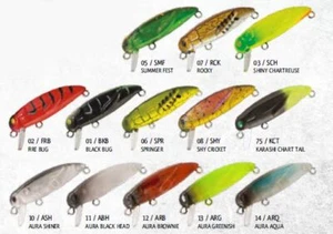 GRASSHOPPER 37mm 2gr - AURA AQUA - 5 scatole uguali - Imagen 1 de 1