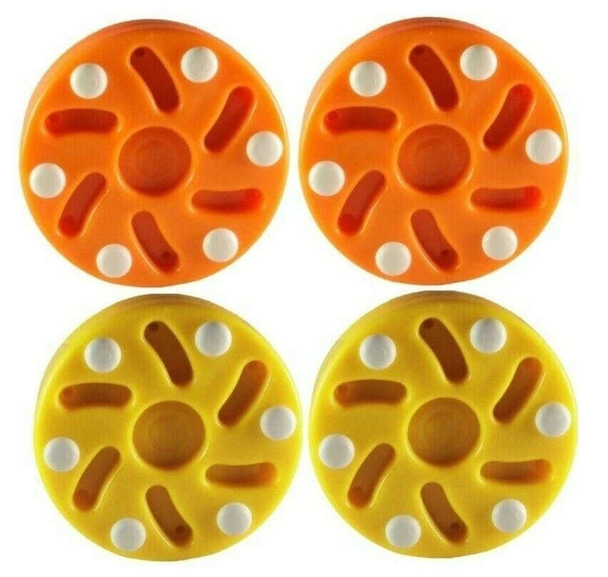 TronX S10 Inline Roller Hockey Pucks - 4 Pack