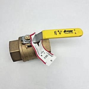 VÁLVULA LATÓN PUERTO COMPLETO 2" FNPT x FNPT 150WSP 500WOG. - Imagen 1 de 3