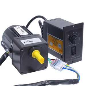 220V 25W AC Gear Motor Reversible Motor With Controller Adjustable Speed Motor - Picture 1 of 9