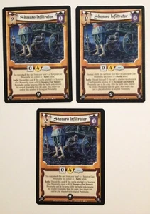 Shosuro Infiltrator (3) L5R Legend of the Five Rings CCG Web of Lies WoL - Picture 1 of 1