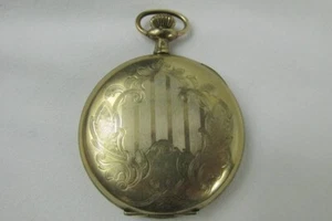 Elgin Vintage Pocket Watch Running 15 Jewel Side Wind Running Needs crystal - Picture 1 of 6